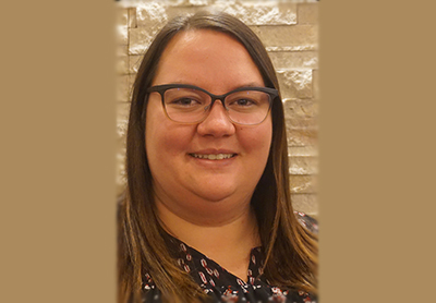 Medium close up of Economic Development Coordinator Jamie Scheffer