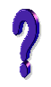 Large Purple Question Mark