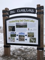 del clark lake sign