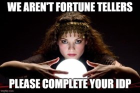 Please Complete Your IDP Fortune Teller Image