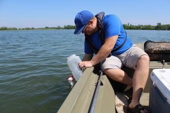 surface water sampling