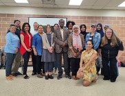 Picture of Health Equity and Community Engagement Committee standing in a group.