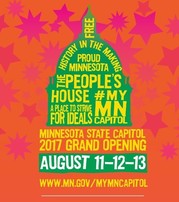 MN State Capitol Grand Reopening logo