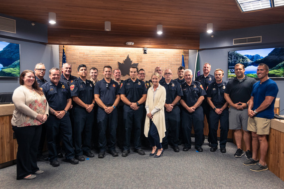 Chanhassen City Council, CCSO, and Chanhassen Fire Department