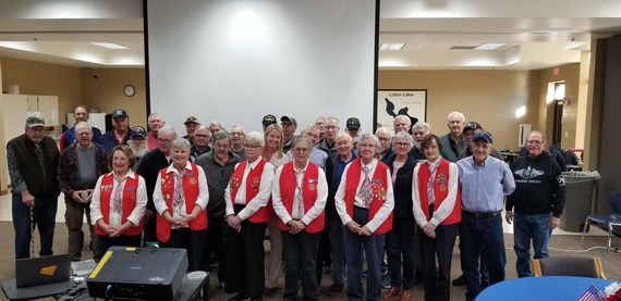 Veterans Day breakfast group photo