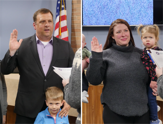New councilmembers sworn in
