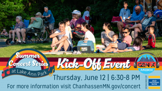 Summer Concert Series at Lake Ann Park | Kick-off Event | Thursday, June 12 | 6:30-8 PM | With Gen X Jukebox performance