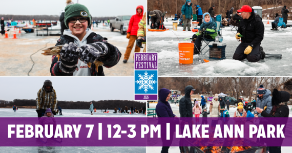 February 7 | 12-3 pm | Lake Ann Park