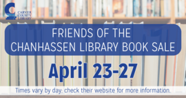 Friends of the  Chanhassen Library Book Sale| April 23-27 | Times vary by day; check their website for more information.