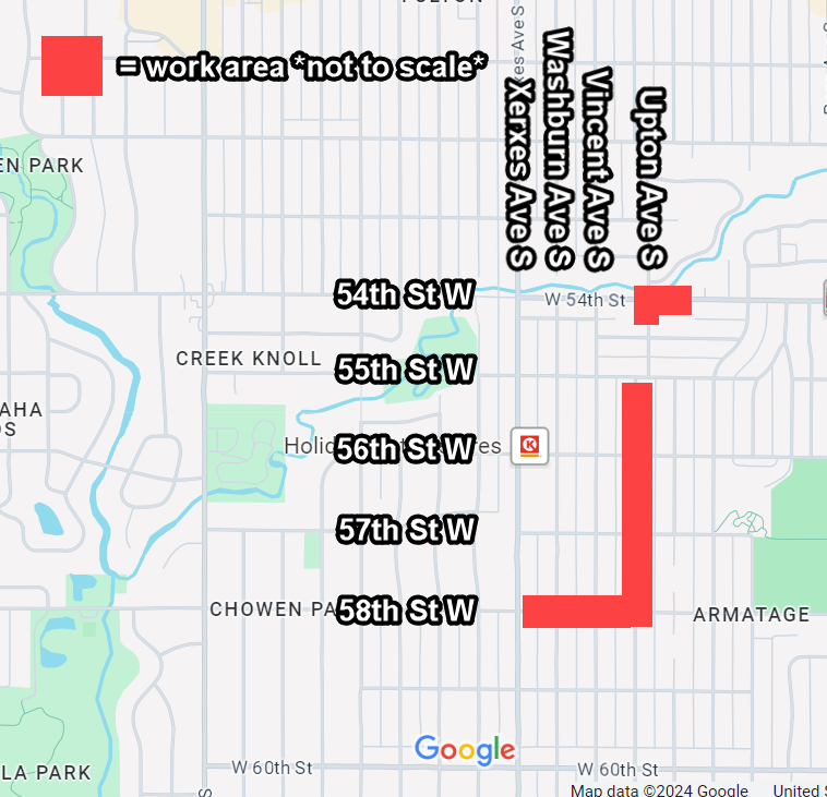 CNP Map of Upton