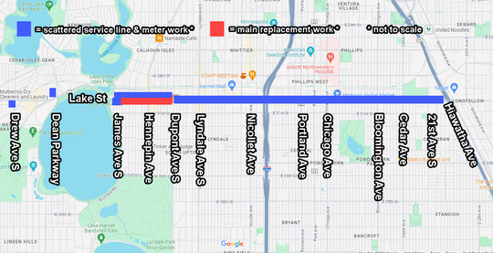 Map of Mpls Scattered Svc