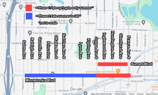 Map of June Schedule