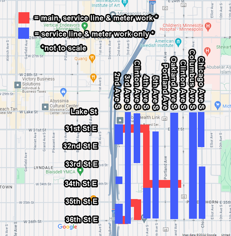 CNP Map of Mpls Central