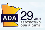 ADA 29 Years logo