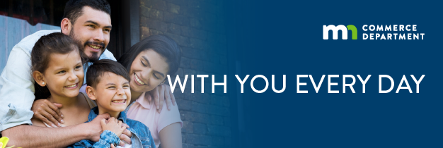 with you every day banner - family of four sitting together on porch
