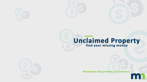 thumbnail of unclaimed property video