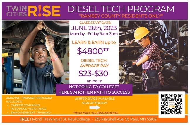 Twin Cities RISE diesel program