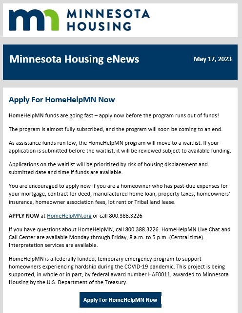 MN Housing Apply