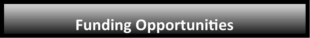 New Funding Opportunities