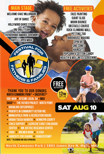 festival fathers orange