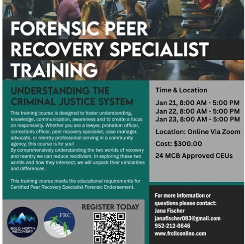 Peer Recovery Training