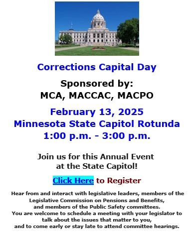 Corrections Capitol Day