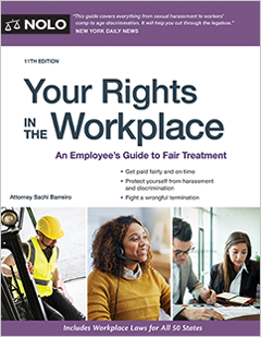 Nolo Your Rights in the Workplace book cover