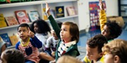 Engaged children in classroom learning