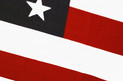 Closeup of the U.S. flag