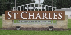 Welcome to St. Charles sign