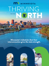 Minnesota Thriving in the North Cover