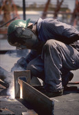 Welding is one example of jobs training these workers will be receiving