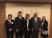 Governor Walz and Commissioner Grove met with business executives in Japan