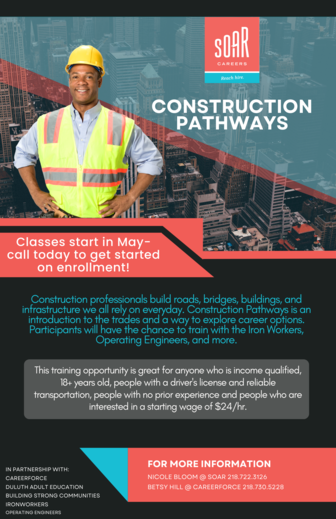 Training opportunities for NE Minnesota