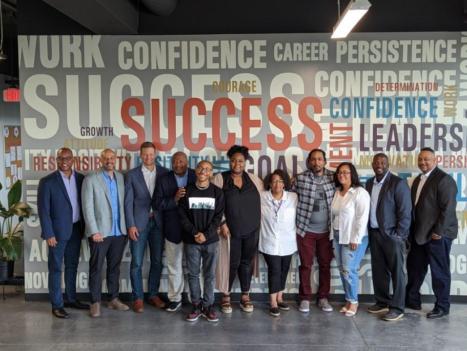 Group photo at Summit Academy