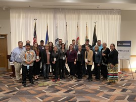 State commissioners at Tribal Dinner