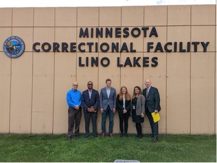 State Leaders at Lino Lakes Correctional facility