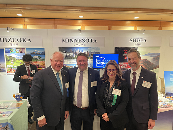 Governor Walz, Lt. Governor Flanagan, Commissioner Matt Varilek