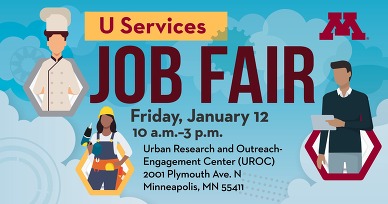 UofM Job Fair Flyer January 12, 2024