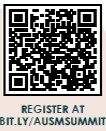 Autistic Community Summit QR Code: Register at BIT.LY/AUSMSUMMIT