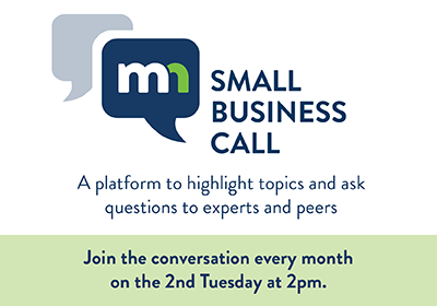 Join DEED's next small business call on August 12 at 2:00 p.m.