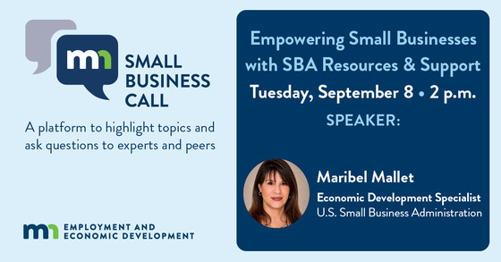 September Small Business Call