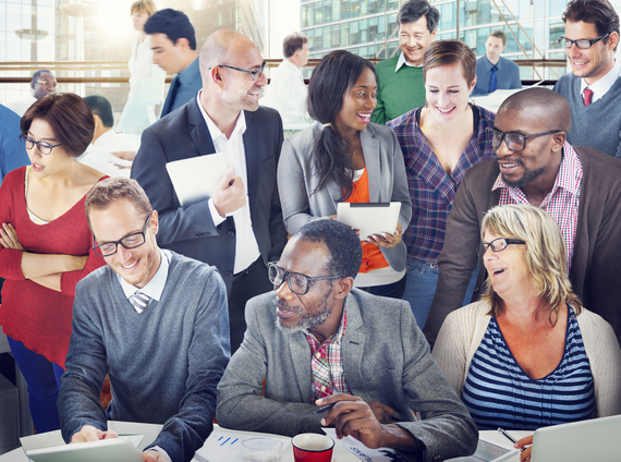 Diverse Group Working