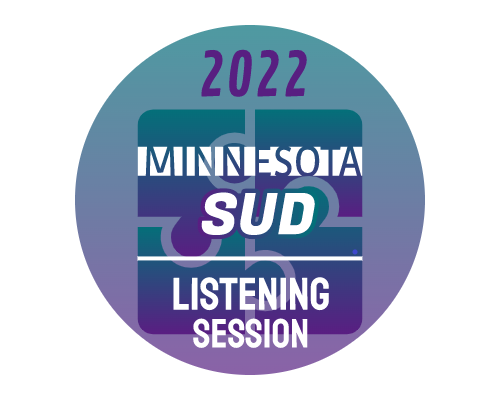 Logo for Minnesota SUD Summit listening sessions