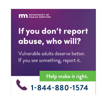 If you don't report abuse, who will?