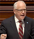 Governor Tim Walz delivers State of the State Address