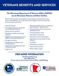 Veterans benefits poster