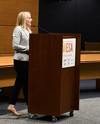 Kate Perushek, Department of Labor and Industry's deputy commissioner