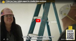 Screenshot of FTIUM care team promotional video
