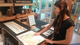 Person at Adventure Station